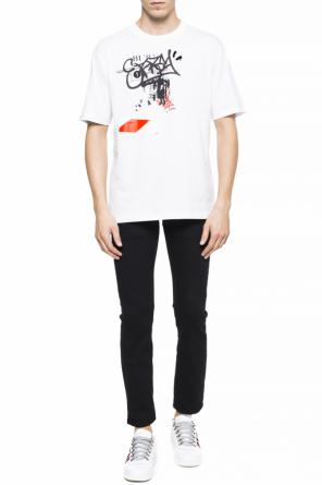 T-shirt with a printed pattern, zdjęcie 2 T-shirt with a printed pattern od Burberry